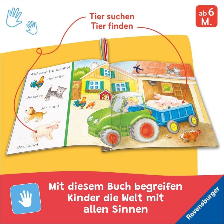 Produktbild: Mein Knuddel-Knautsch-Buch - Sachen suchen. Mein Bauernhof
