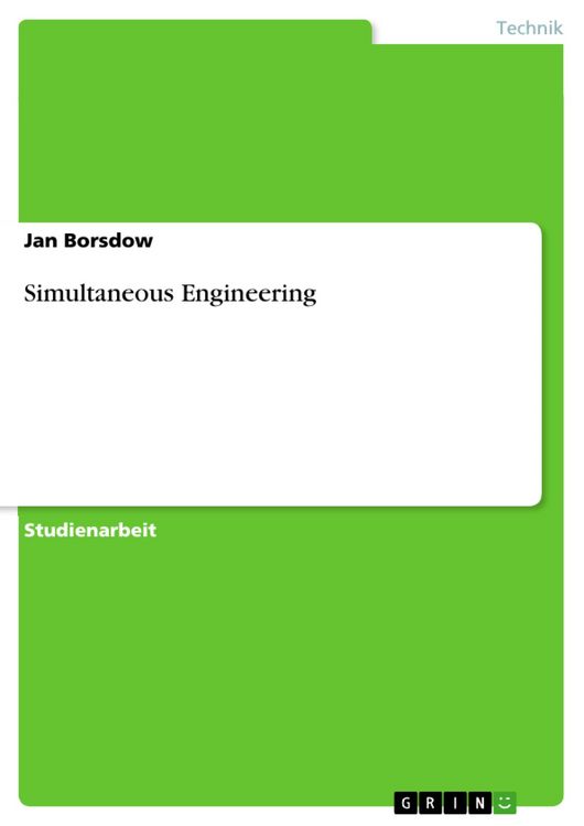 Produktbild: Simultaneous Engineering