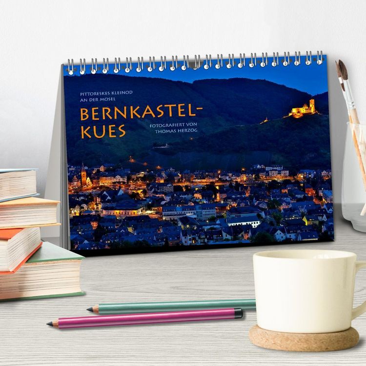 Produktbild: BERNKASTEL-KUES (Tischkalender 2026 DIN A5 quer), CALVENDO Monatskalender