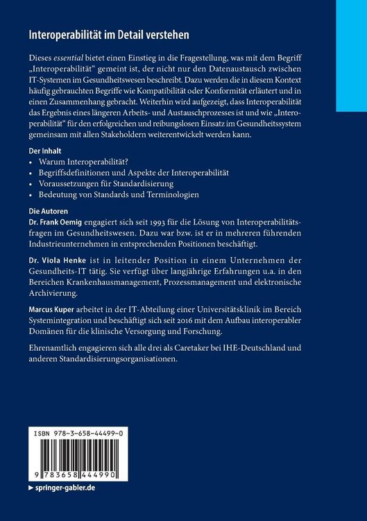 Produktbild: Interoperabilit&auml;t im Detail verstehen