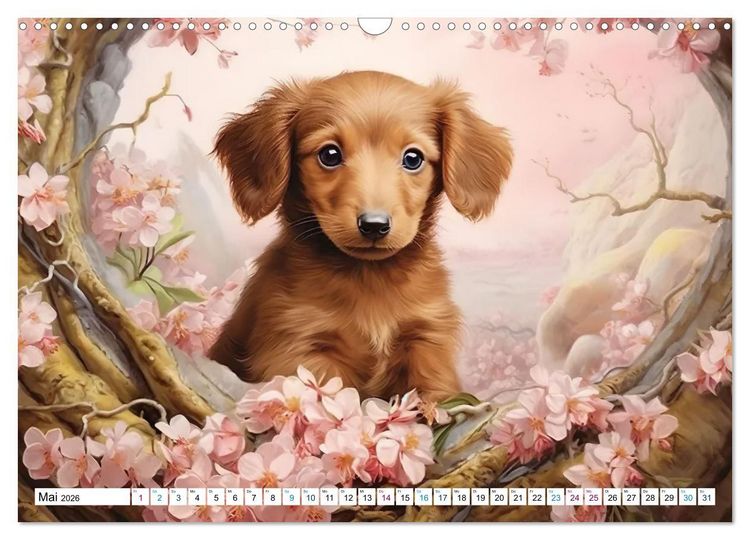 Produktbild: Tierisch s&uuml;&szlig;! (Wandkalender 2026 DIN A3 quer), CALVENDO Monatskalender