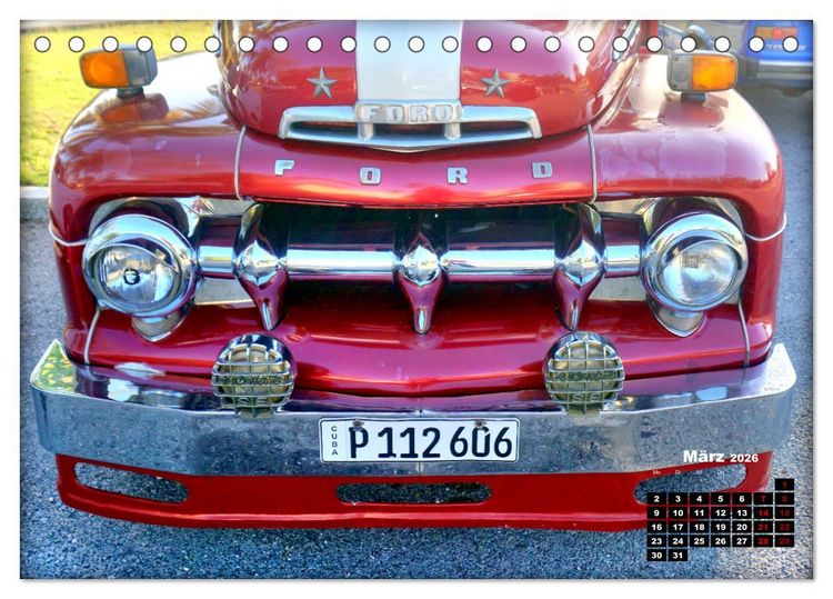 Produktbild: FORD F1 - Truck Legende 1951 (Tischkalender 2026 DIN A5 quer), CALVENDO Monatskalender