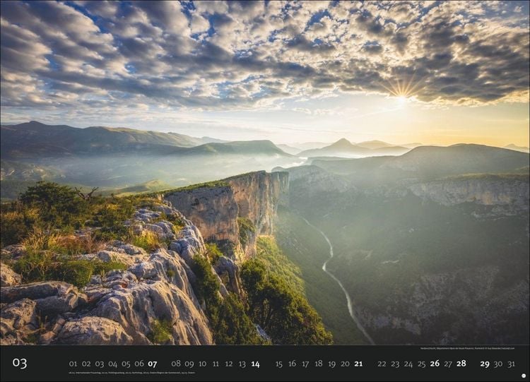 Produktbild: Landscapes Edition Kalender 2027 - Edition Alexander von Humboldt Kalender 2027