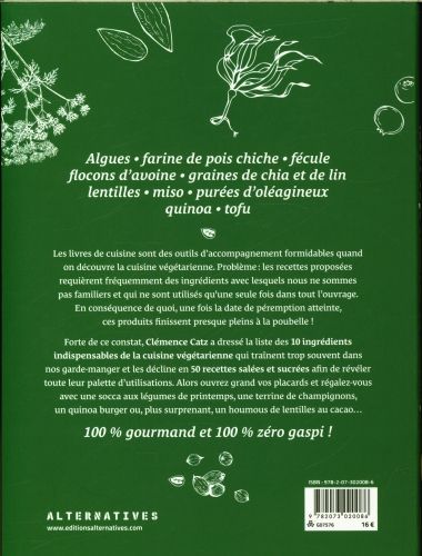 Produktbild: 10 ingr&eacute;dients, 50 recettes, z&eacute;ro gaspi