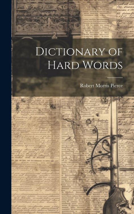 Produktbild: Dictionary of Hard Words