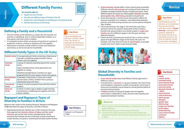 Produktbild: AQA GCSE 9-1 Sociology All-in-One Complete Revision and Practice