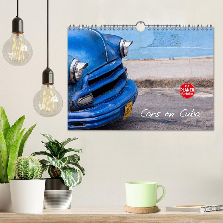 Produktbild: Cars on Cuba (Wandkalender 2026 DIN A4 quer), CALVENDO Monatskalender