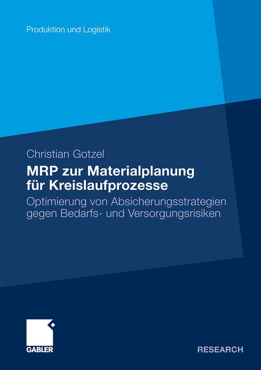 Produktbild: MRP zur Materialplanung f&uuml;r Kreislaufprozesse
