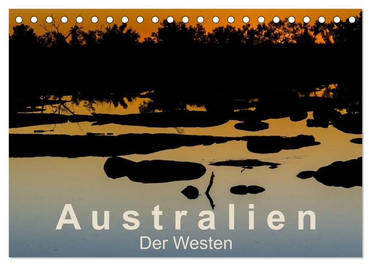 Produktbild: Australien - Der Westen (Tischkalender 2026 DIN A5 quer), CALVENDO Monatskalender