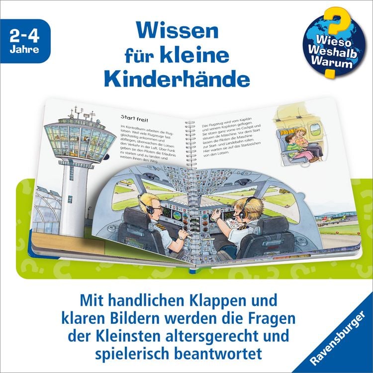 Produktbild: Der Flughafen / Wieso? Weshalb? Warum? Junior Bd. 3