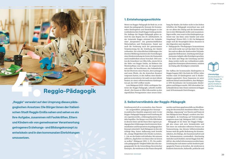 Produktbild: P&auml;dagogische Handlungskonzepte von Fr&ouml;bel bis heute