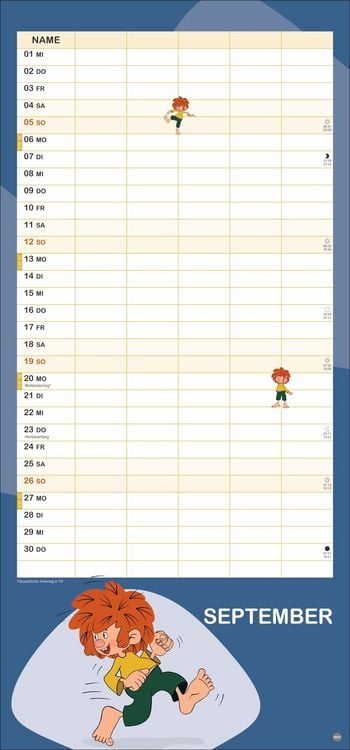 Produktbild: Pumuckl Familienplaner 2027