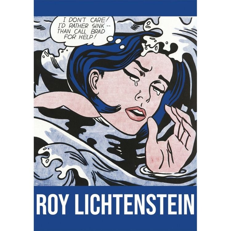 Produktbild: Lichtenstein - Drowning Girl - 1000 Teile Puzzle