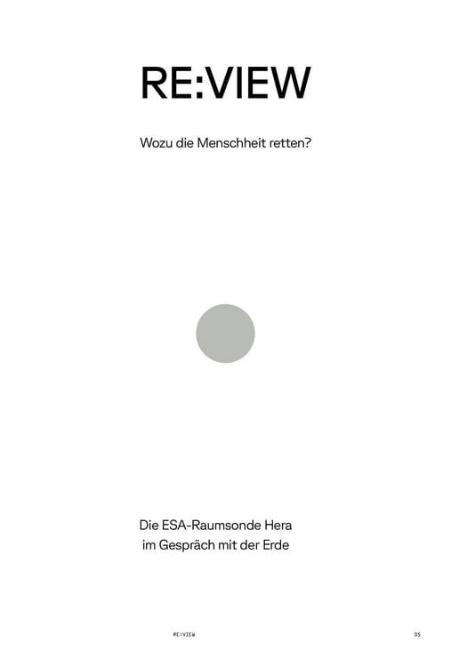 Produktbild: REVIEW - Wozu die Menschheit retten?