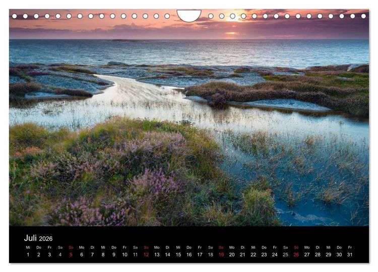 Produktbild: Skandinavien - Im Licht des Nordens (Wandkalender 2026 DIN A4 quer), CALVENDO Monatskalender