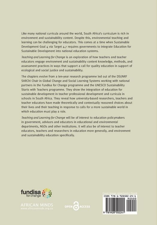 Produktbild: Teaching and Learning for Change