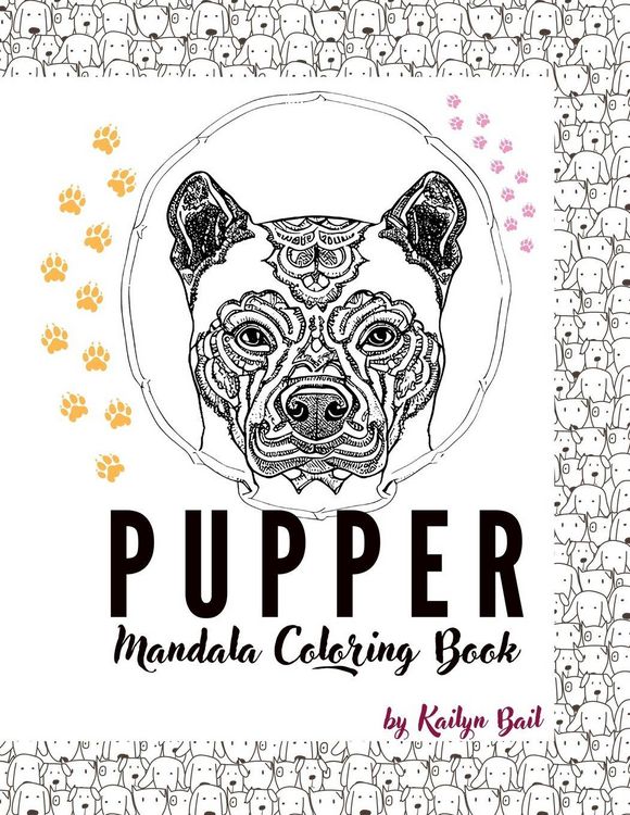 Produktbild: Pupper Mandala Coloring Book