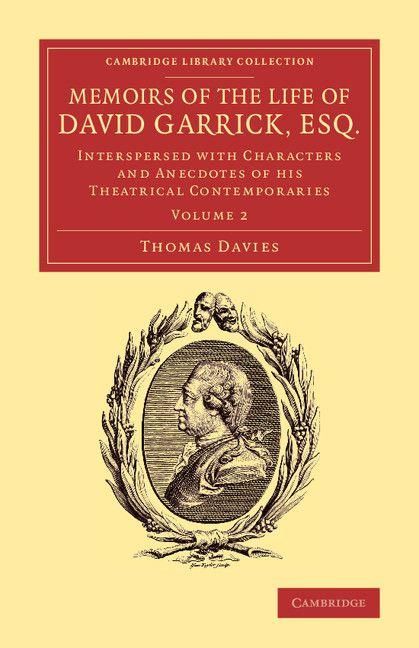 Produktbild: Memoirs of the Life of David Garrick, Esq.