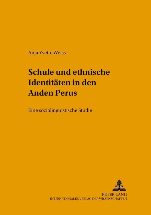 Produktbild: Schule und ethnische Identitäten in den Anden Perus