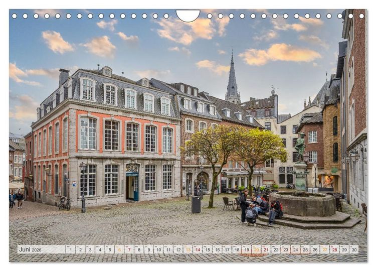 Produktbild: Aachen Impressionen (Wandkalender 2026 DIN A4 quer), CALVENDO Monatskalender