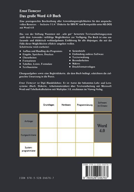 Produktbild: Das gro&szlig;e WORD 4.0 Buch