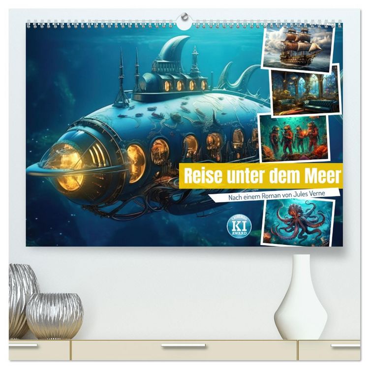 Produktbild: Reise unter dem Meer (hochwertiger Premium Wandkalender 2026 DIN A2 quer), Kunstdruck in Hochglanz