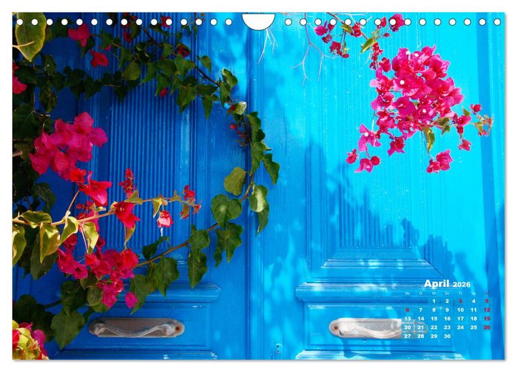 Produktbild: Liebenswertes Griechenland Amorgos und Mykonos (Wandkalender 2026 DIN A4 quer), CALVENDO Monatskalender