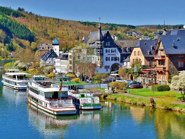 Produktbild: CALVENDO Puzzle Traben-Trarbach an der Mosel | 1000 Teile Lege-Gr&ouml;&szlig;e 64x48cm Foto-Puzzle f&uuml;r gl&uuml;ckliche Stunden