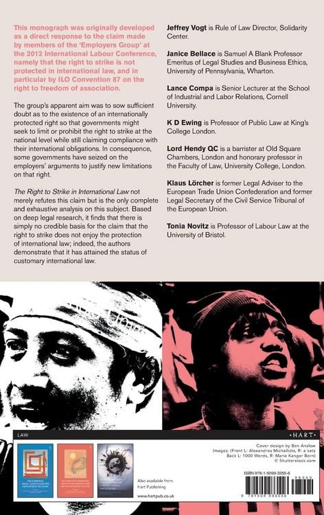 Produktbild: The Right to Strike in International Law