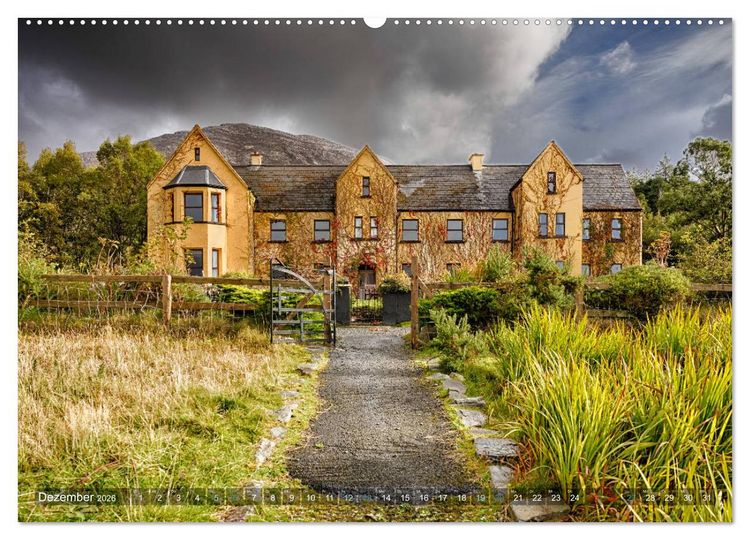 Produktbild: Irland - Zauberhafte Insel in gr&uuml;n (hochwertiger Premium Wandkalender 2026 DIN A2 quer), Kunstdruck in Hochglanz