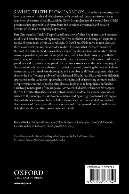 Produktbild: Saving Truth from Paradox