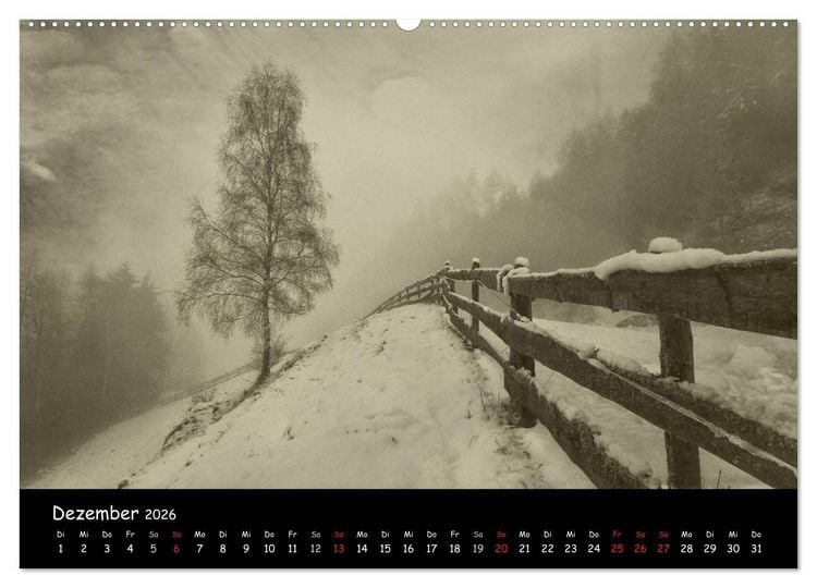 Produktbild: Bei uns im L&auml;ndle - Vorarlberg 2026 (Wandkalender 2026 DIN A2 quer), CALVENDO Monatskalender