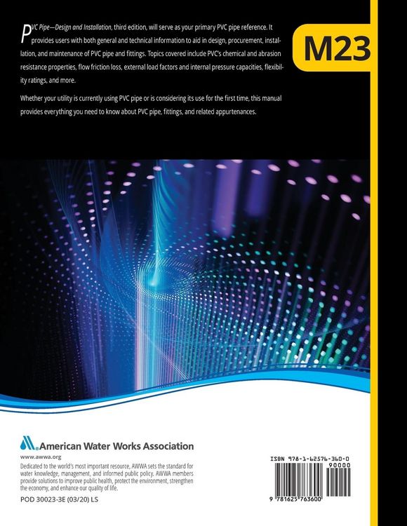 Produktbild: M23 PVC Pipe - Design and Installation, Third Edition