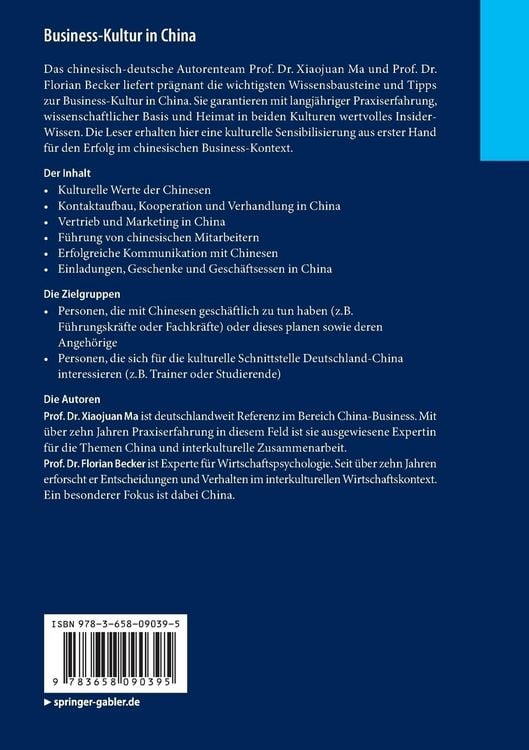 Produktbild: Business-Kultur in China