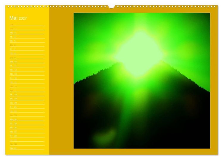 Produktbild: Licht-Portale 2027 (Wandkalender 2027 DIN A2 quer), CALVENDO Monatskalender