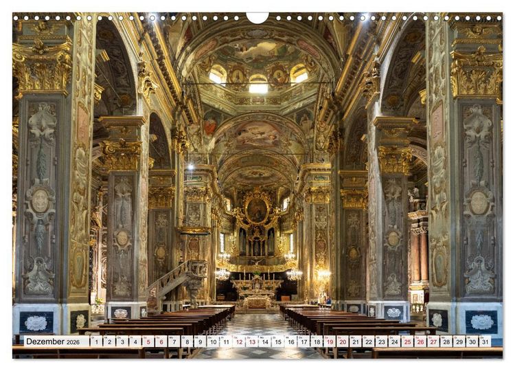 Produktbild: Die Italienische Riviera - Ligurien (Wandkalender 2026 DIN A3 quer), CALVENDO Monatskalender