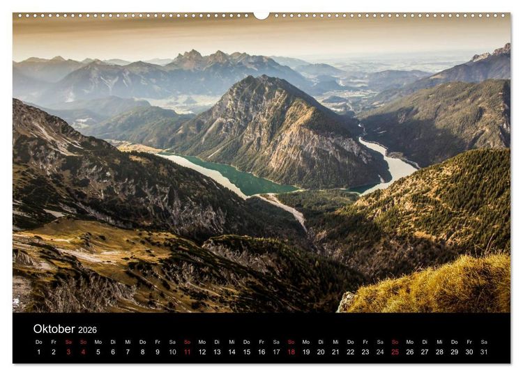 Produktbild: Bergpixel "H&ouml;henrausch und Leidenschaft" (hochwertiger Premium Wandkalender 2026 DIN A2 quer), Kunstdruck in Hochglanz