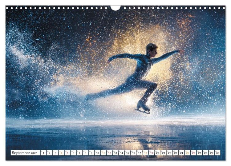 Produktbild: Winterwelten (Wandkalender 2027 DIN A3 quer), CALVENDO Monatskalender