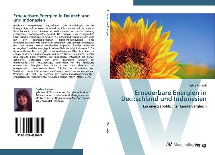 Produktbild: Erneuerbare Energien in Deutschland und Indonesien