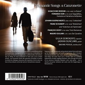 Produktbild: Corde di Luna: Romantics songs and canzonette