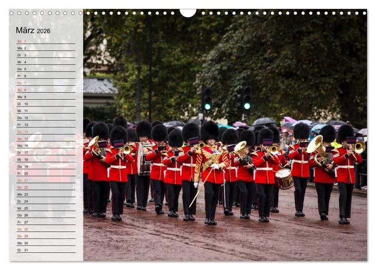 Produktbild: Wundervolles London (Wandkalender 2026 DIN A3 quer), CALVENDO Monatskalender
