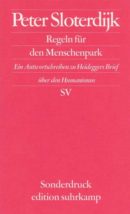 Produktbild: Regeln für den Menschenpark