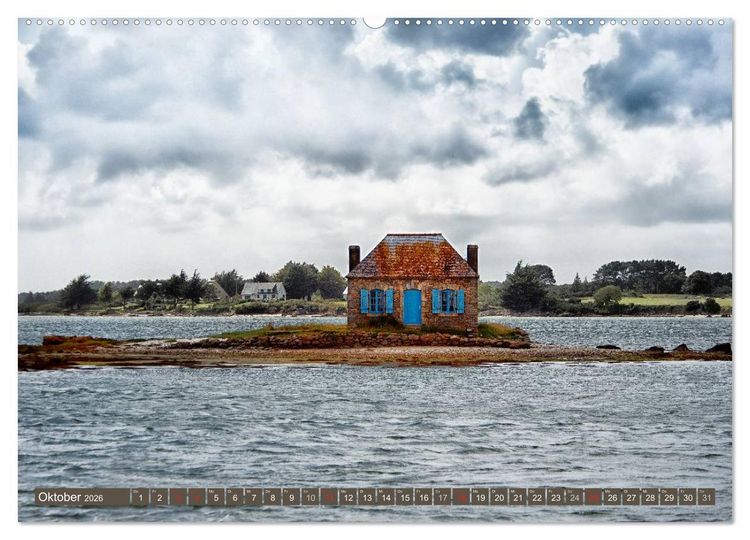 Produktbild: Die Bretagne - Eine Reise zum Ende der Welt (Wandkalender 2026 DIN A2 quer), CALVENDO Monatskalender
