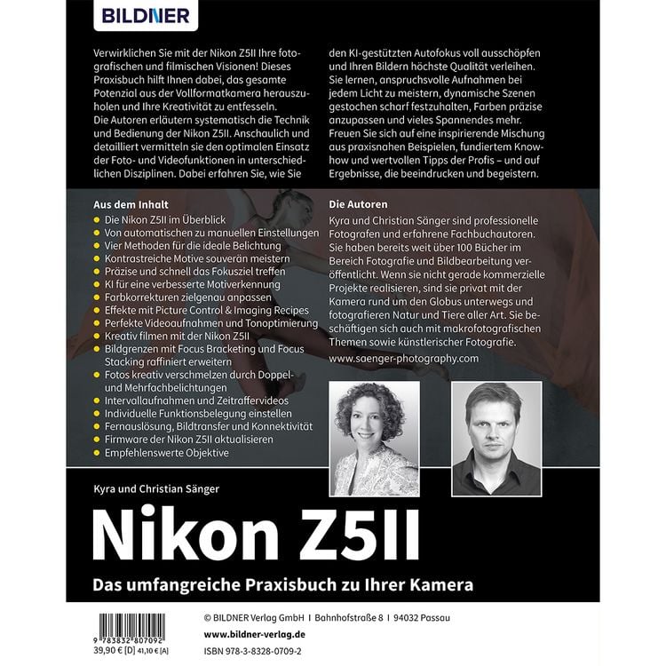 Produktbild: Nikon Z5II: Das umfangreiche Praxisbuch zu Ihrer Kamera