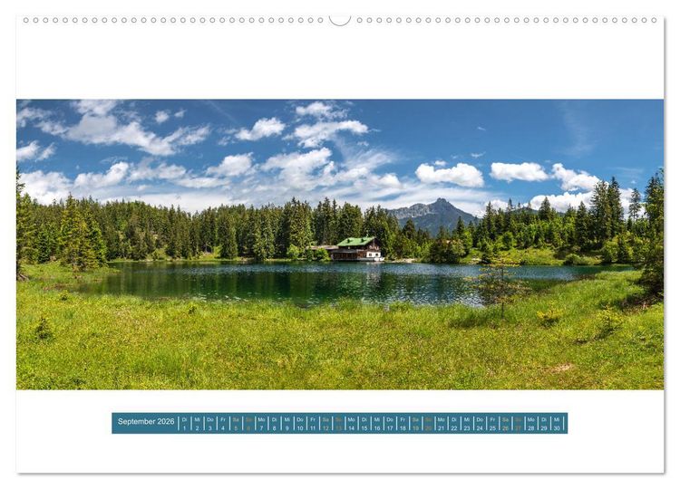 Produktbild: Fantastische Alpenlandschaften (hochwertiger Premium Wandkalender 2026 DIN A2 quer), Kunstdruck in Hochglanz