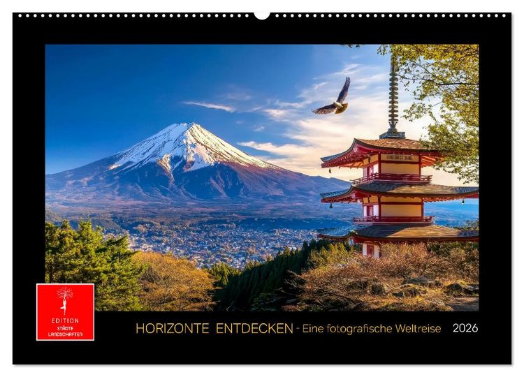 Produktbild: Horizonte entdecken - eine fotografische Weltreise (Wandkalender 2026 DIN A2 quer), CALVENDO Monatskalender