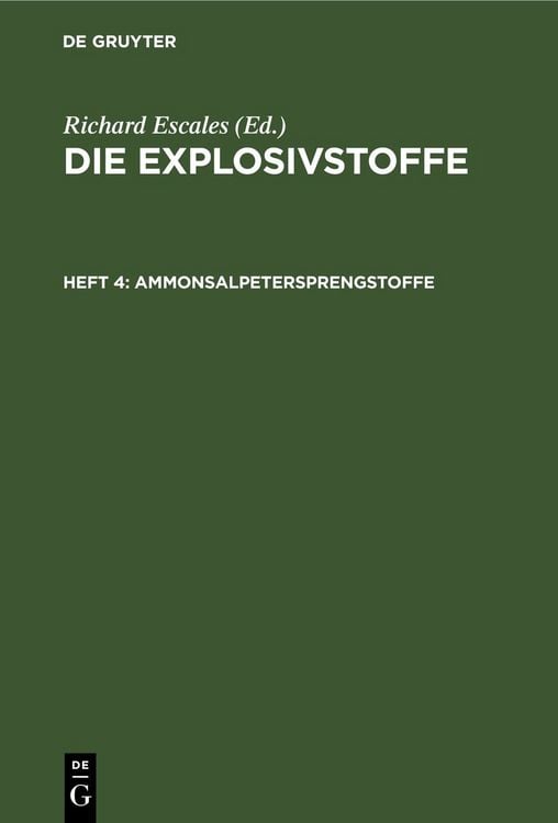 Produktbild: Ammonsalpetersprengstoffe