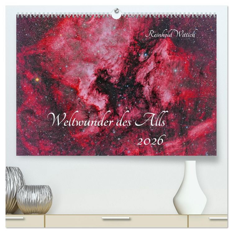 Produktbild: Weltwunder des Alls (hochwertiger Premium Wandkalender 2026 DIN A2 quer), Kunstdruck in Hochglanz