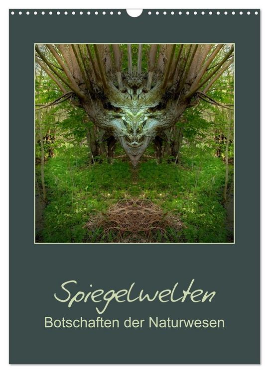 Produktbild: Spiegelwelten - Botschaften der Naturwesen (Wandkalender 2027 DIN A3 hoch), CALVENDO Monatskalender