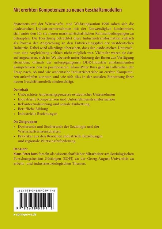 Produktbild: Mit ererbten Kompetenzen zu neuen Gesch&auml;ftsmodellen
